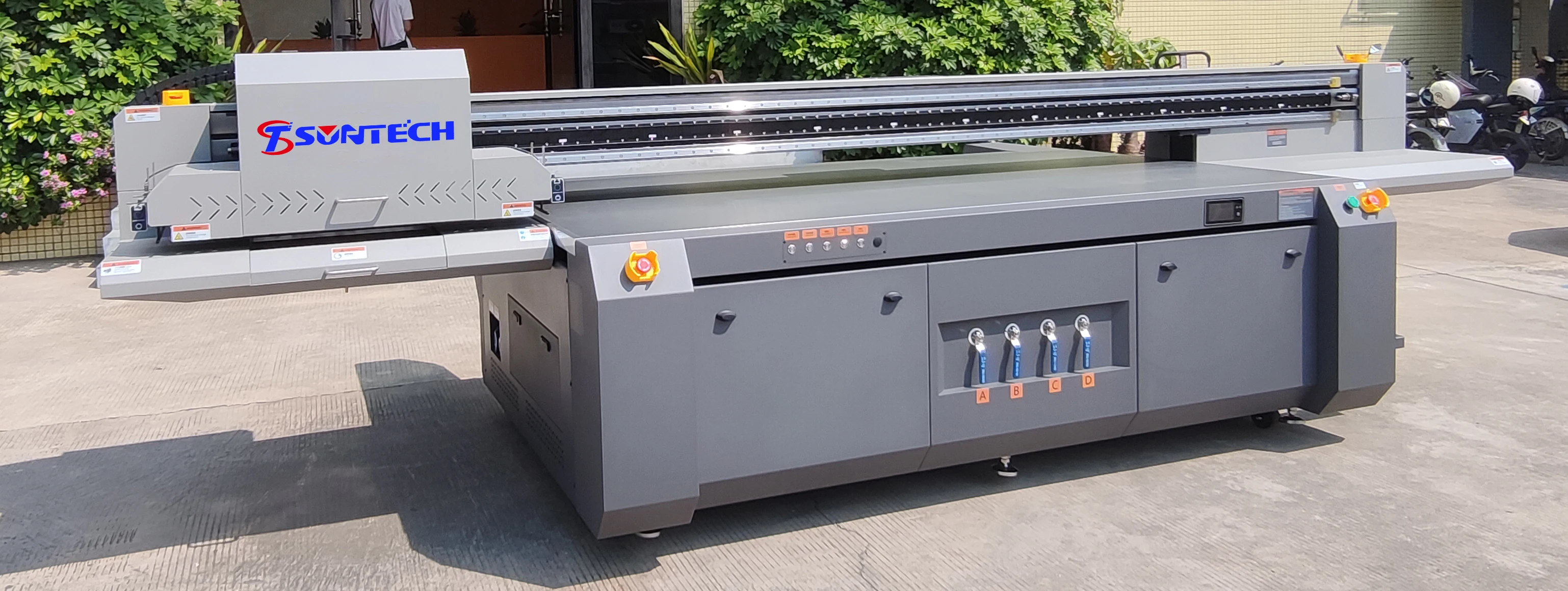 High Capacity Printers large-format flatbed UV inkjet printer