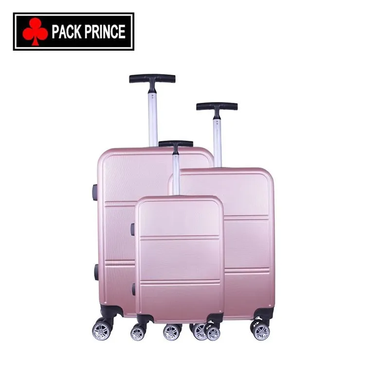 Pink Color Adjustable High Single Handle Carry-on+luggage