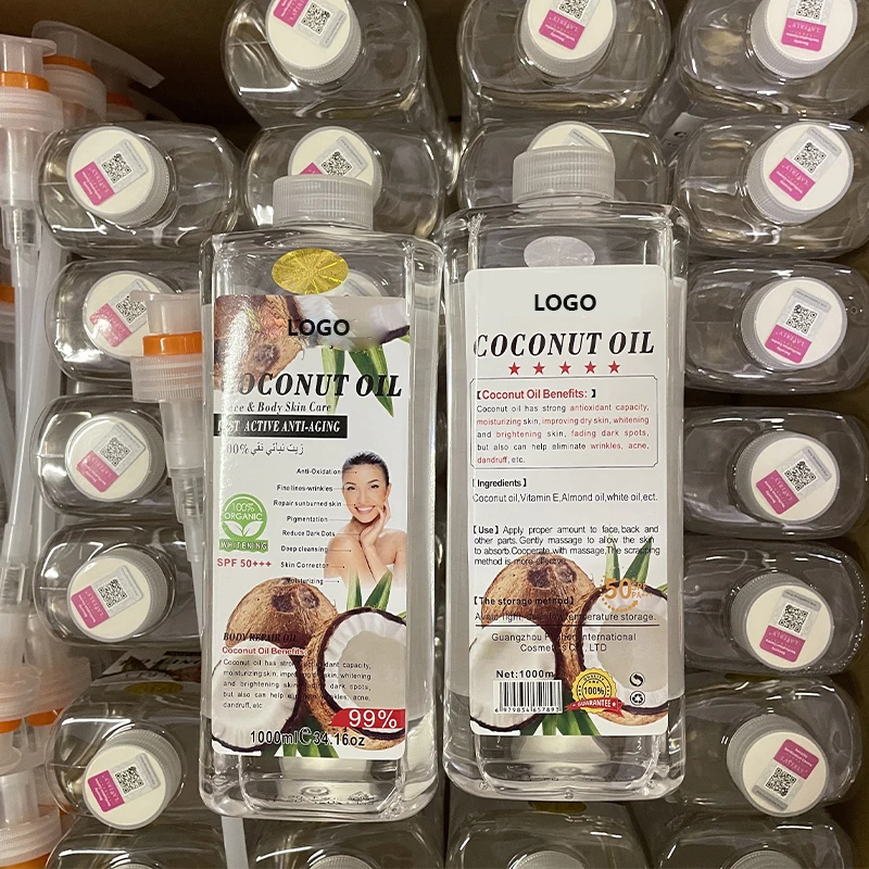 OEM Private Label 1000 ml Organic Lemon Essential Oil For Skin Moisturizing Anti-wrinkle Body