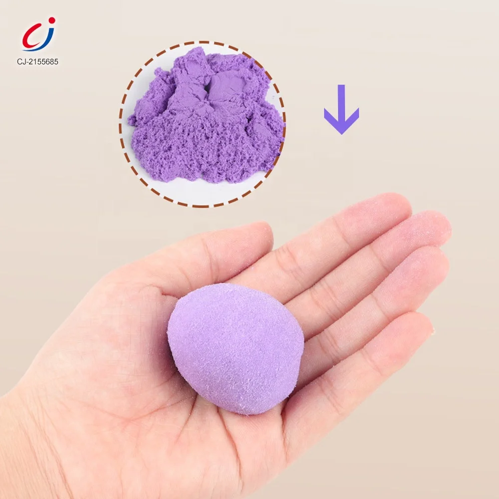 Chengji magic diy космический игрушечный песок развивающий нетоксичный легко моделирующий красочный Космический для детей
