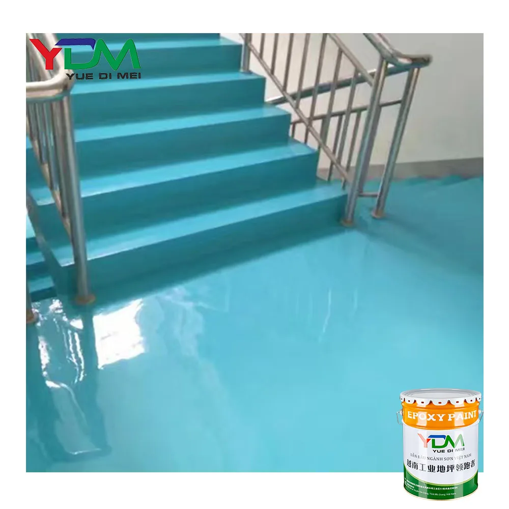 Industrial Use Self-Leveling Epoxy Resin Floor Paint Liquid Primer Concrete Flooring Road Marking Paint