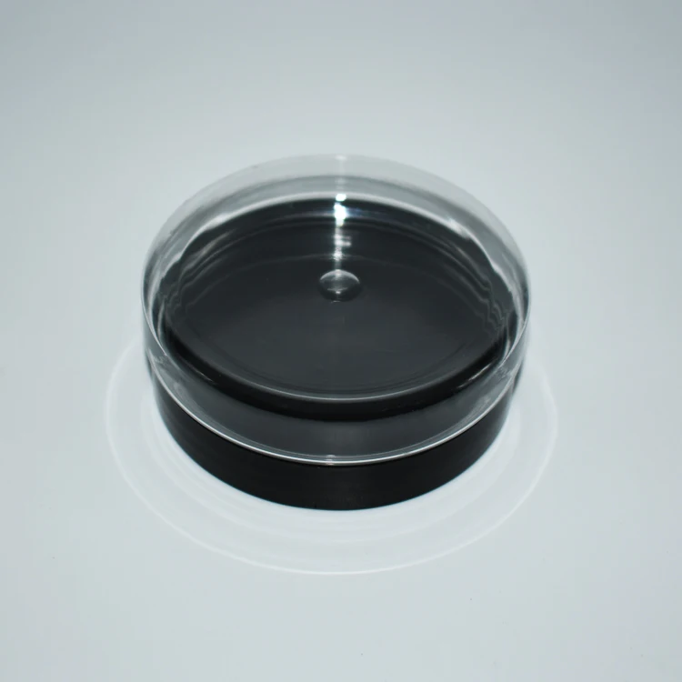 Custom Color Clear 105ml Plastic PET Cream Balm Jar Containers Storage For Body Creams and Gels