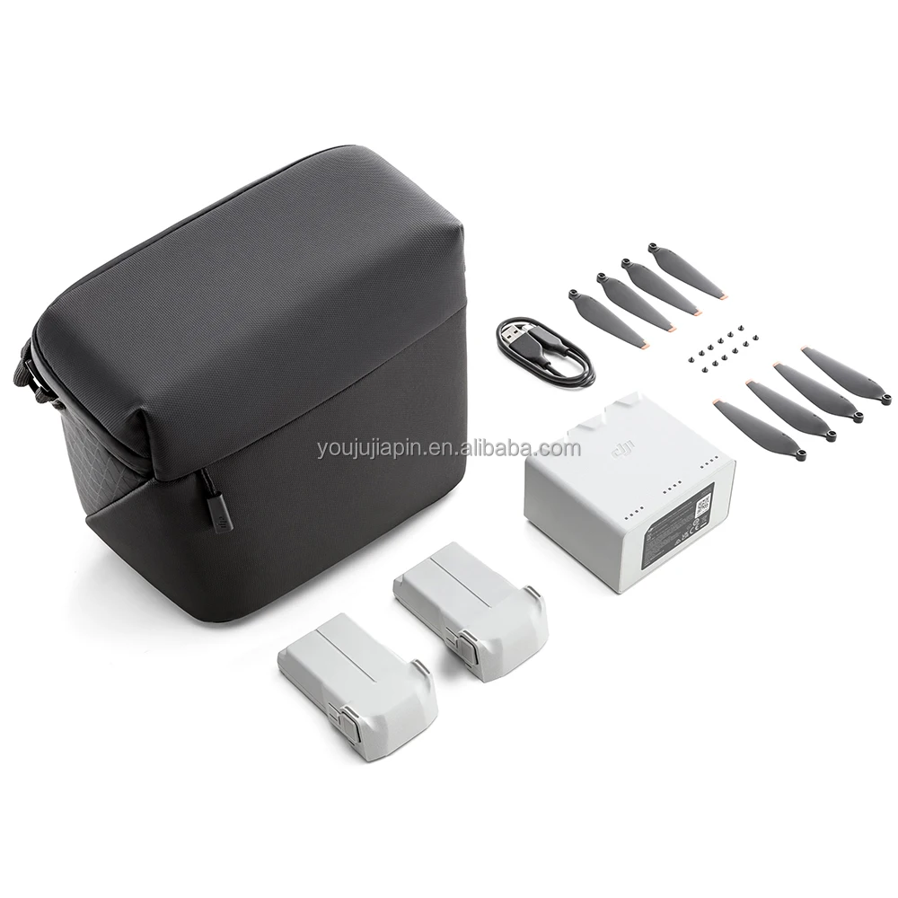 DJI Mini 3 Pro Fly More Kit Plus 47min max flight time Two-Way Charging Hub Shoulder Bag Propellers USB 3.0 Type-C Date Cable