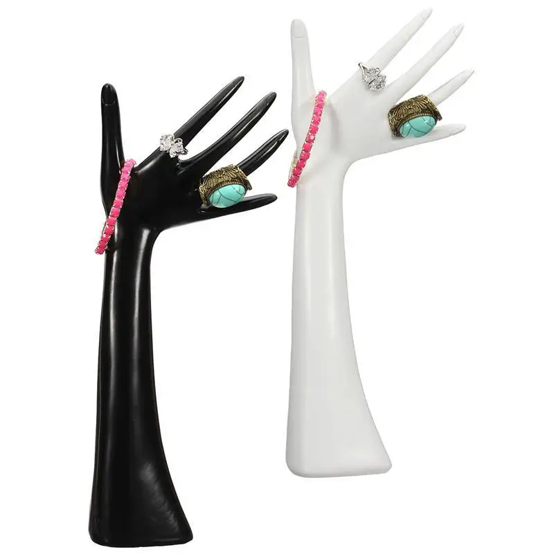 Resin long hand mannequin ring bracelet necklace jewelry display props
