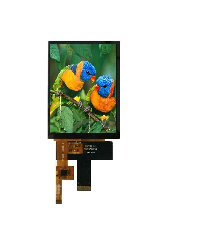 3.5 ips lcd  capacitive touch panel for measure device with resolution of 320*480 MIPI interface high brightness 500NIT