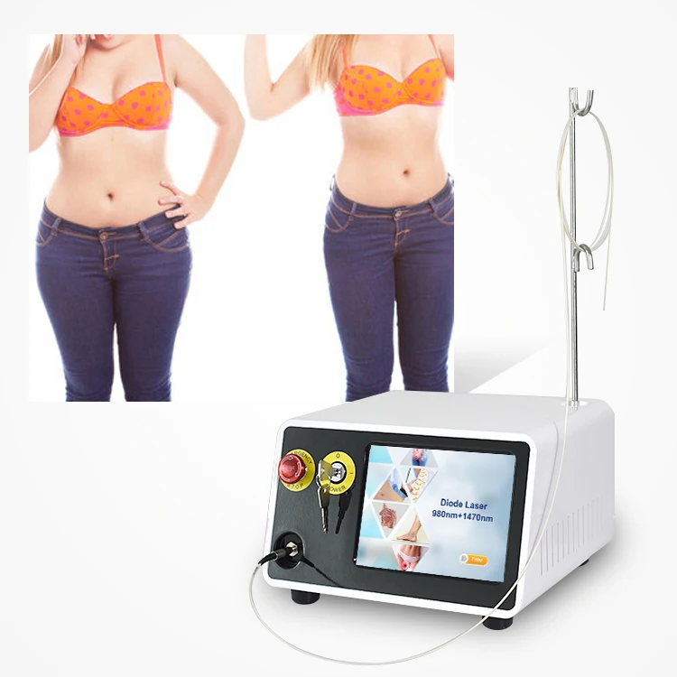 2024 professional endolaser 1470nm fiber laser face lifting 980nm skin tightening facial machine