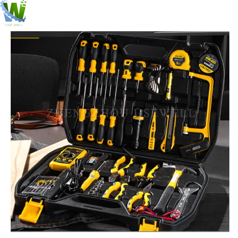 Electrical Power Engineering Maintenance Tools Sets Kit Electric Complete Drill Hand Tools Box for House and Electrical Work