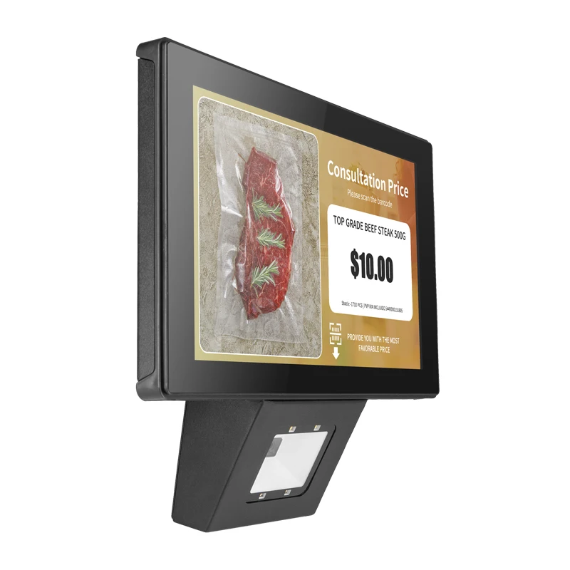 Hot seller 2024 new design price checker for supermarket shop with touch