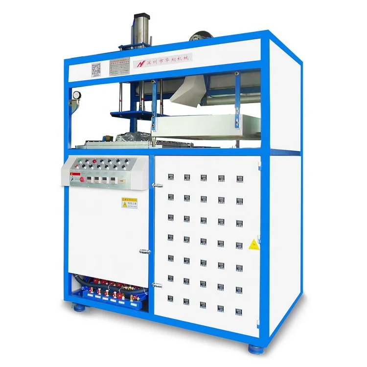 Manual vacuum forming plastic blister thermoforming machine