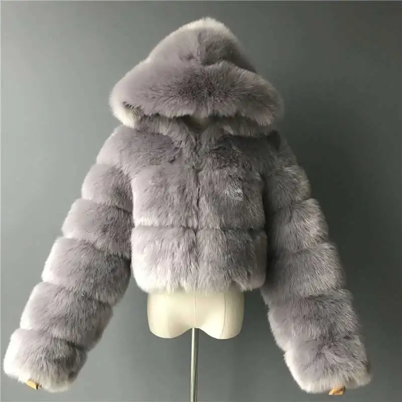 
Simple winter women fashion fluffy warm outerwear chic faux mink fur coat, hot sale long style best quality fur coat 