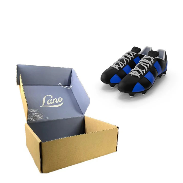 retail manufacturer Foldable Folding inside printed pattern box Storage Plastic shoe corrugated box