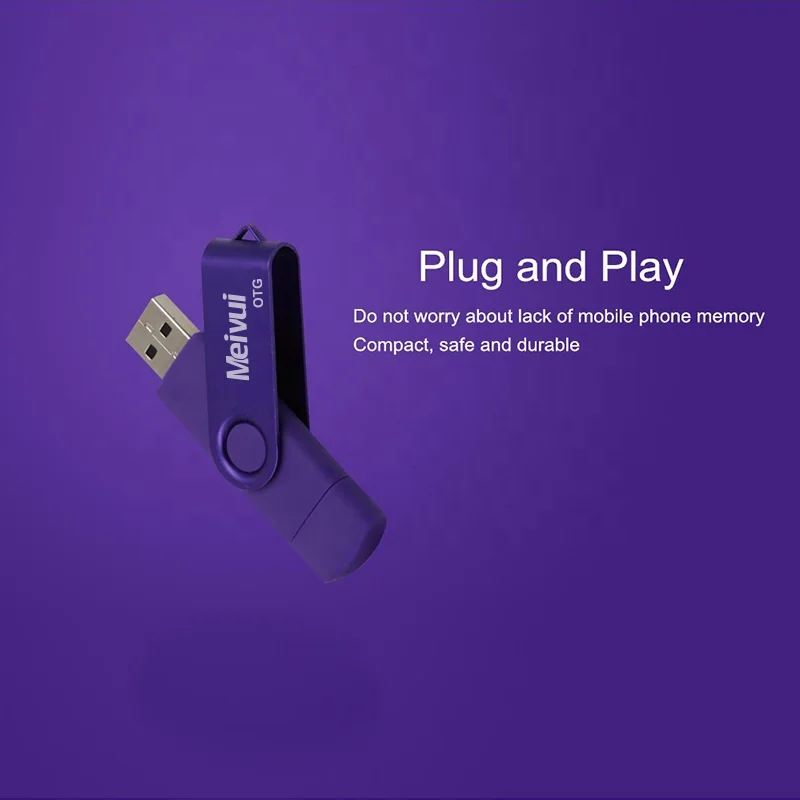 Meivui MVC5 XC OTG Swivel USB Flash Drive 128GB 64GB 32GB 16GB 8GB 4GB 2GB Pen Drive Smartphone Pendrive OTG 2.0 USB Flash Drive