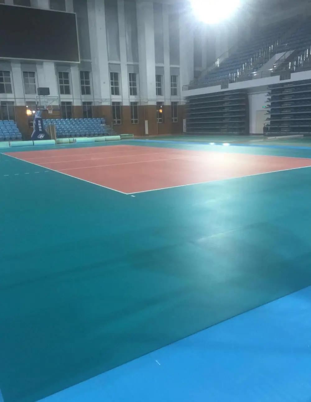 Indoor Volleyball PVC sports court covering flooring