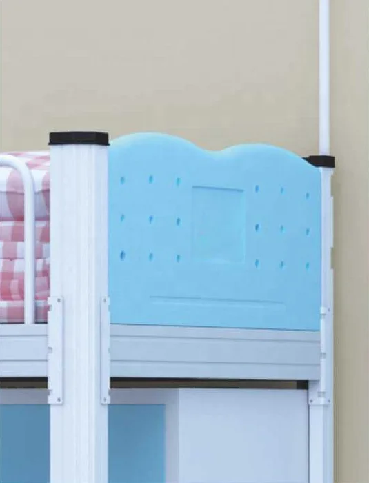 
Bedroom furniture dorm bunk bed for kids bunk bed with slide 