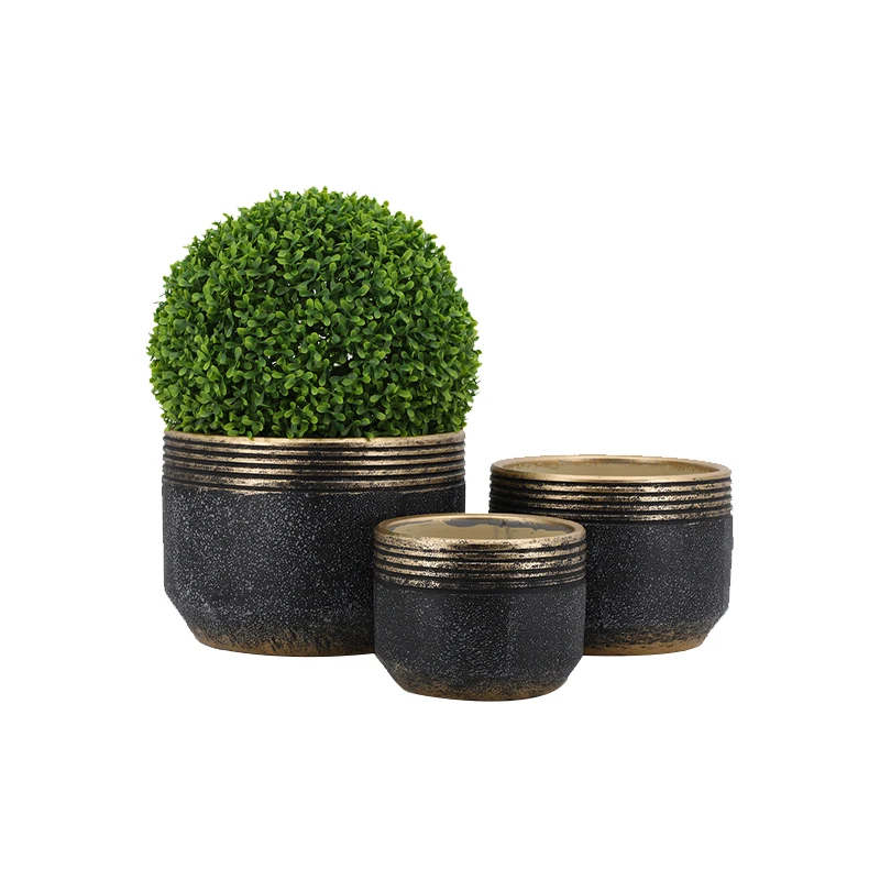 Indoor Outdoor Jardin Color Ceramic Terracotta Bonsai Pot Home Decor Grande Macetas Flower Pots & Planters