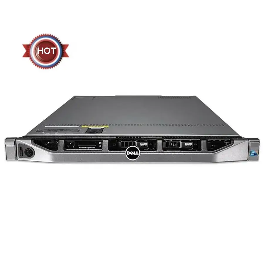 Лидер продаж D ell Poweredge R610 R620 R630 1u Intel Xeon б/у КОМПЬЮТЕРНЫЙ СЕРВЕР Servidores