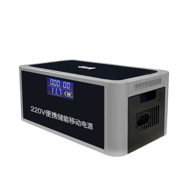 1200w ~6000w High Capacity Portable AC/Solar Rechargeable Power Station for Outdoor RV and Mobile Emergency Power Supply