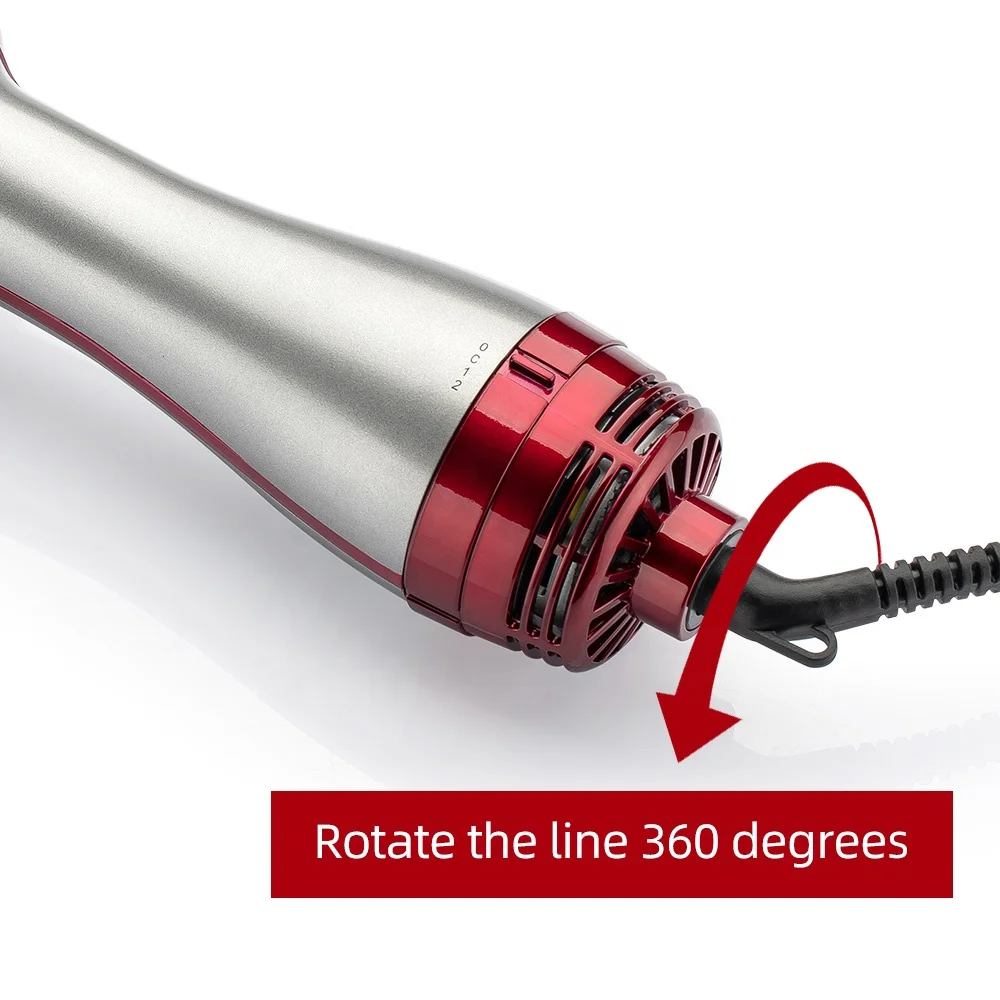  One Step Hair Dryer and Volumizer Straightener Brush / Hot Air