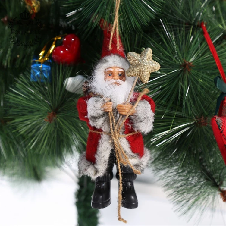 Christmas Santa Claus Doll Toy christmas decorations for home christmas tree decorations Xmas Gift
