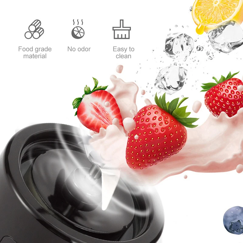 Hot Selling Multifunctional portable rechargeable mini blender travel USB electric high speed juicer