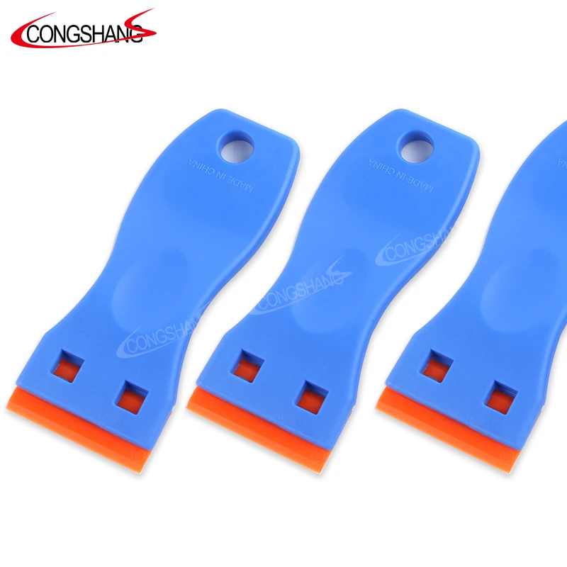 Muti-Purpose Razor Scrapers Knife + Refillable Razor Blades Ideal for Glass Window Paint Decals Tool Application