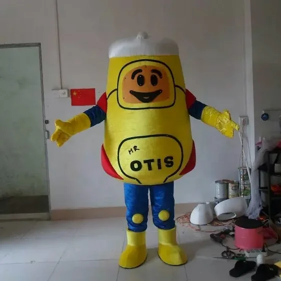 Client own design custom Beer bottle cup mascot costume