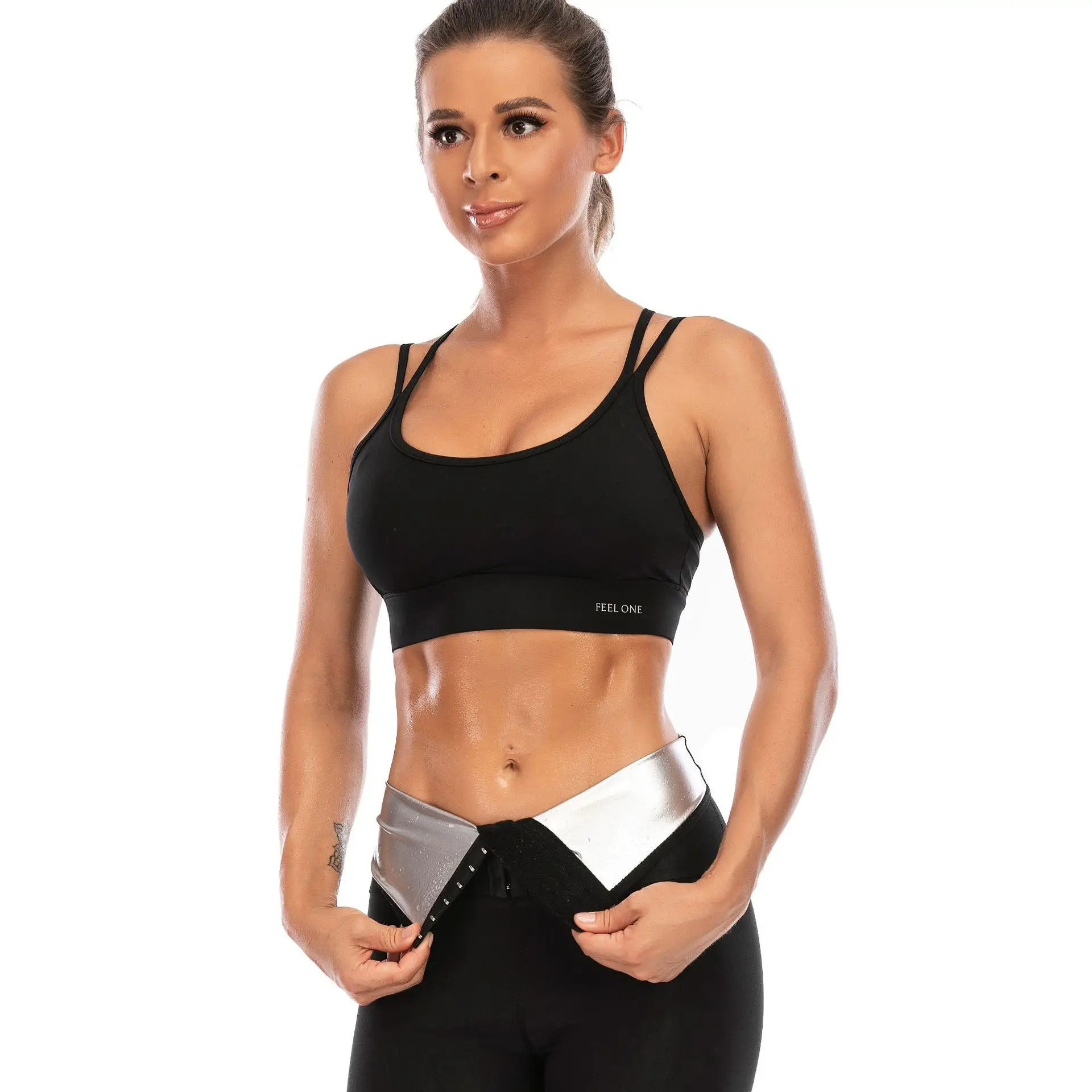 Hot Pant Slimming Sweat Body Shaper Leggings High Waisted Pants Waist Trainer Neoprene Thermal Sauna Pants