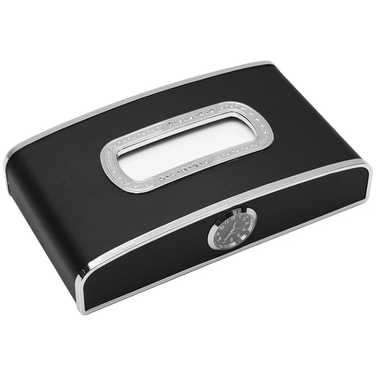 Multi-Function Car Creative Tissue Box Car Armrest Box Car Temporary Parking Number