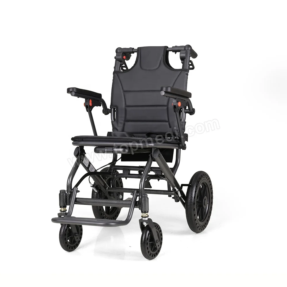 2024 Cheap Price Foldable Lightweight Portable for Disabled Travel Ultra Light Manual Compact design Assisted Wheelchair