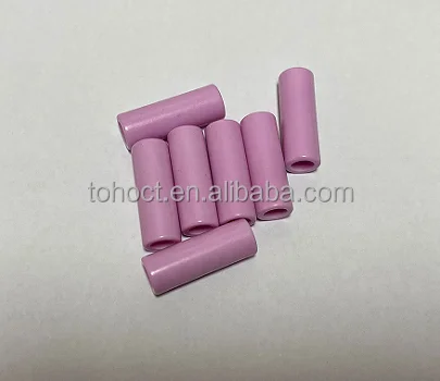 Titanium textile ceramic eyelets