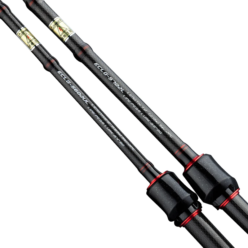 ECOODA Light Game Rod Lure Rod Fuji Guides 1.83m /2.13m Sea Fishing  Rod