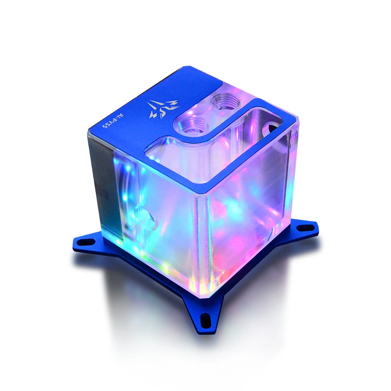 Syscooling все в одном водяного охлаждения AIO жидкостное охлаждение процессора 5V RGB поддержка медный радиатор водяного охлаждения ПК Комплект