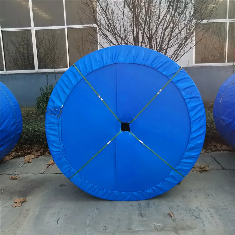pe mobile movable bulk conveyor belt