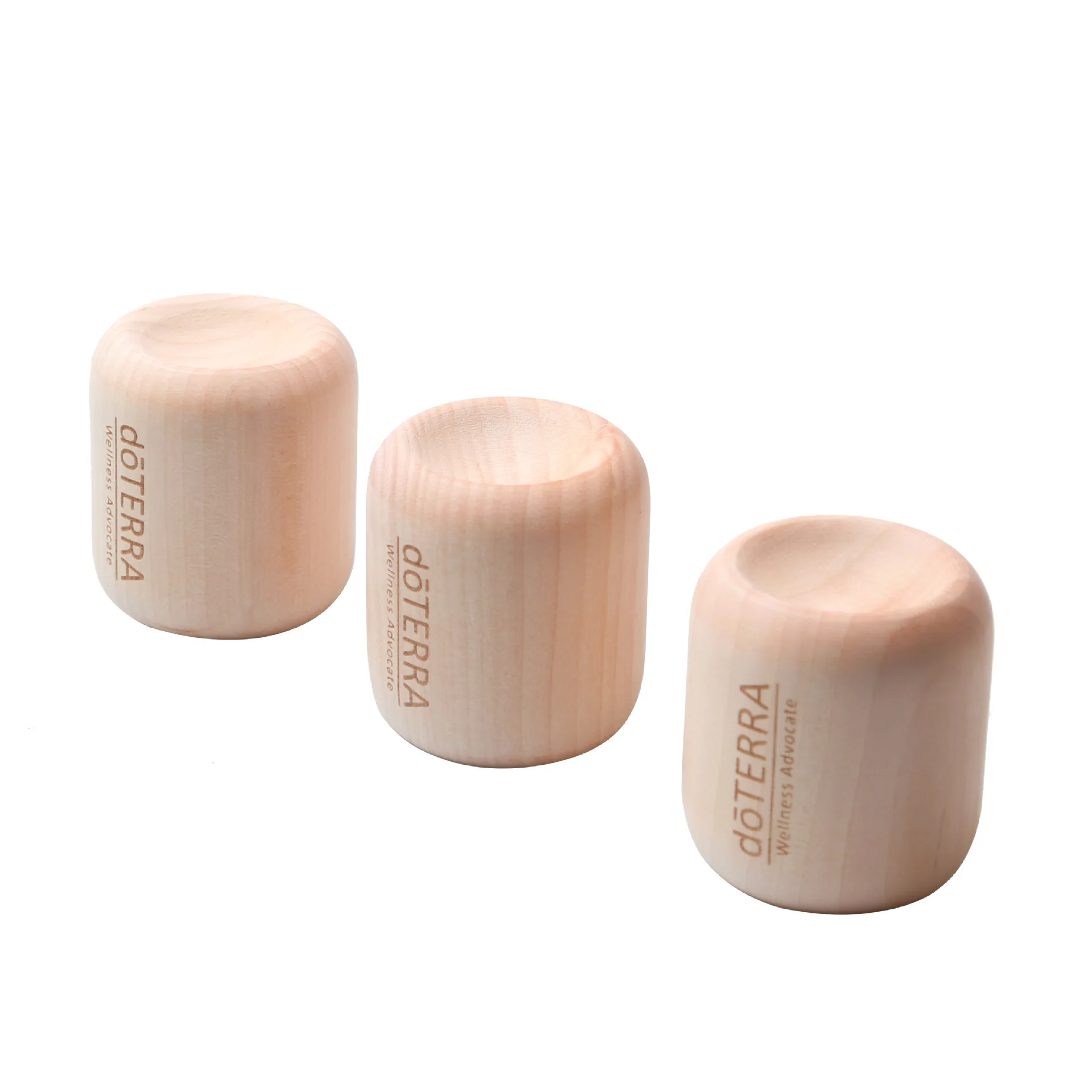 Aroma Diffuser Wood aroma   Oil Holder Wooden Aromatherapy Cylinder