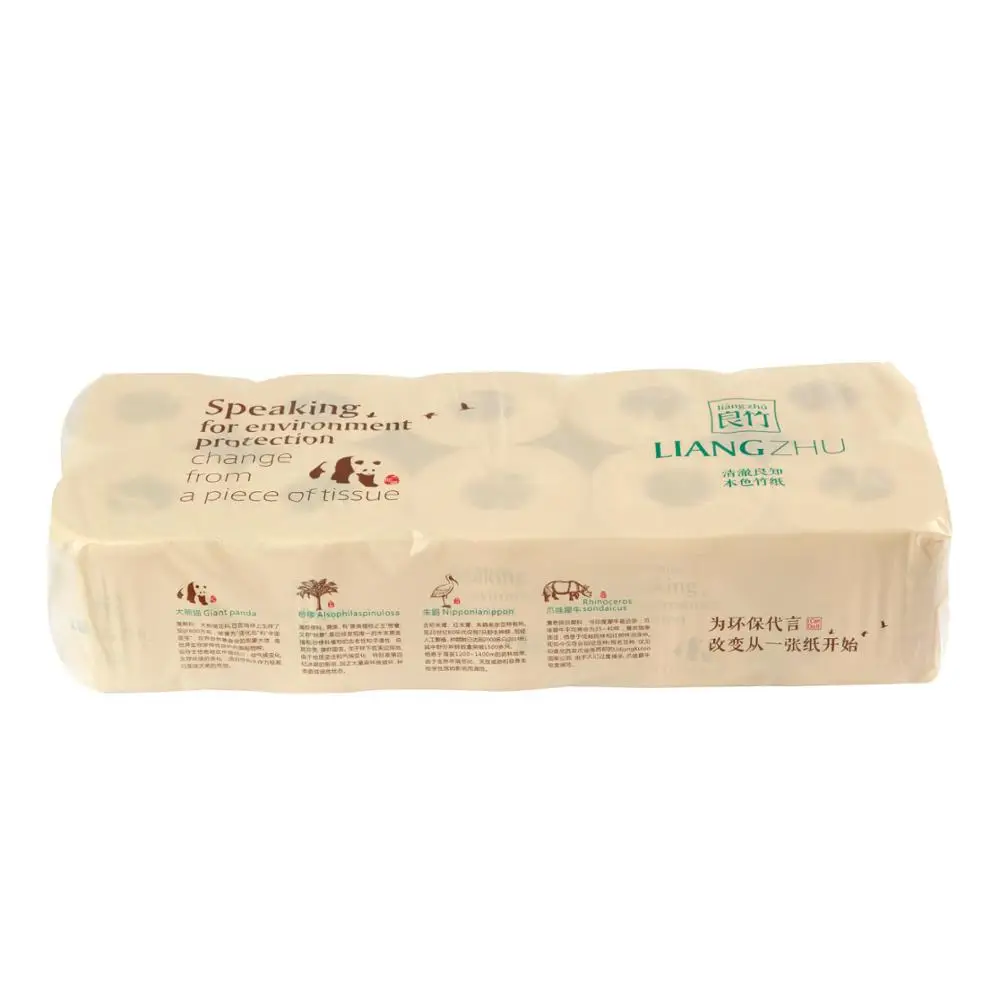 Оптовая продажа от производителя, прямые продажи, неотбеленная туалетная бумага, туалетная бумага, Смешанная древесная пульпа, 140 г/рулон, моющаяся комната 10*11 см