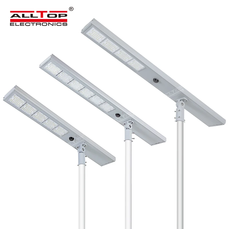 ALLTOP алюминиевый интегрированный уличный 60 Вт 120 180 240 300 360 все в одном светодиодный солнечный