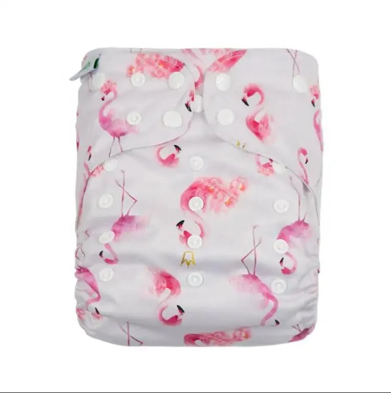 OEM ODM Washable Baby Cloth Diapers Reusable Adjustable Size Cloth Diapers For Boys And Girls