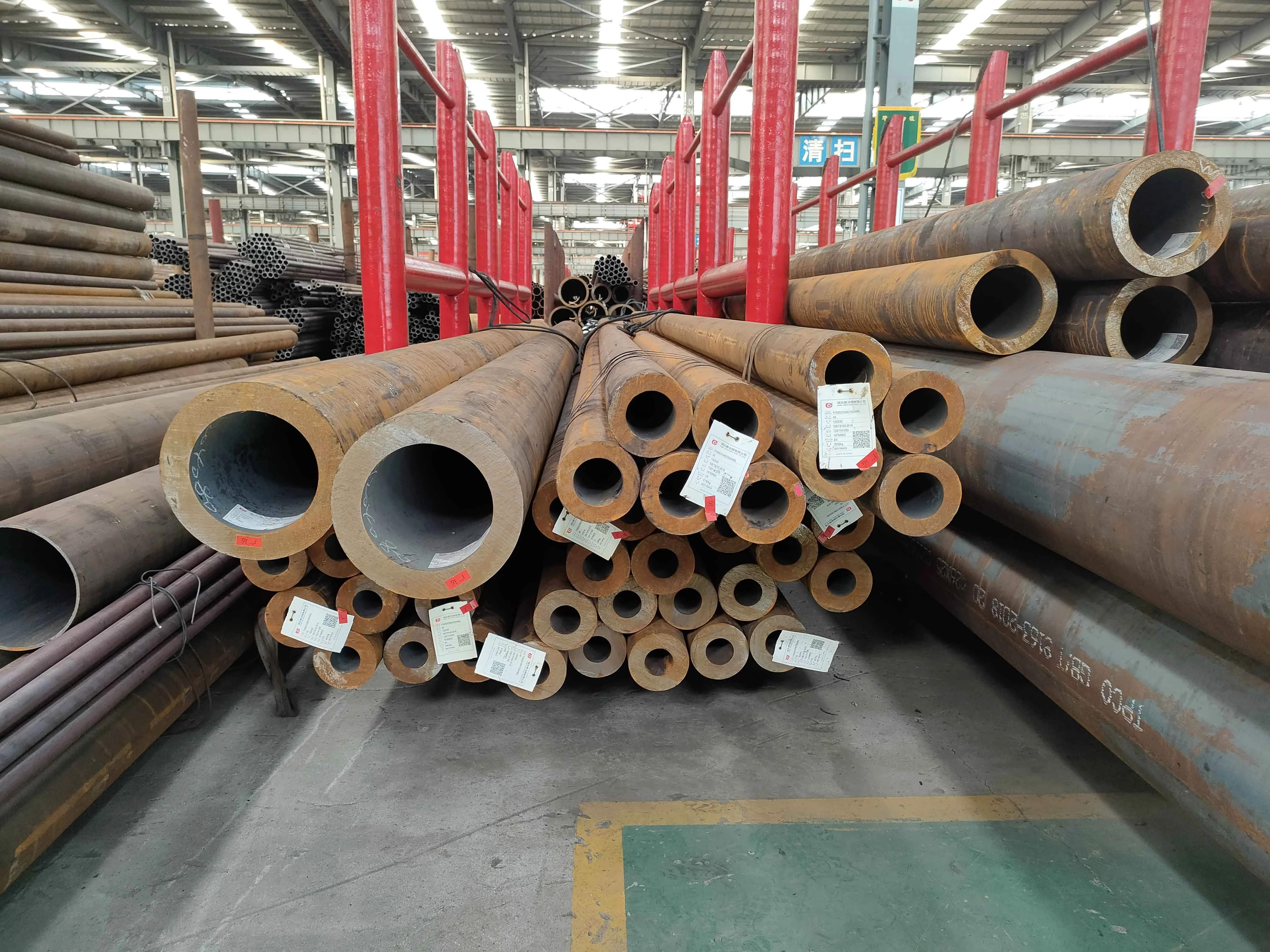 ASTM A36 A53 A106 A192 Grade B Carbon steel Welded Carbon Steel Pipe Hot Rolled mild Seamless Steel Pipe