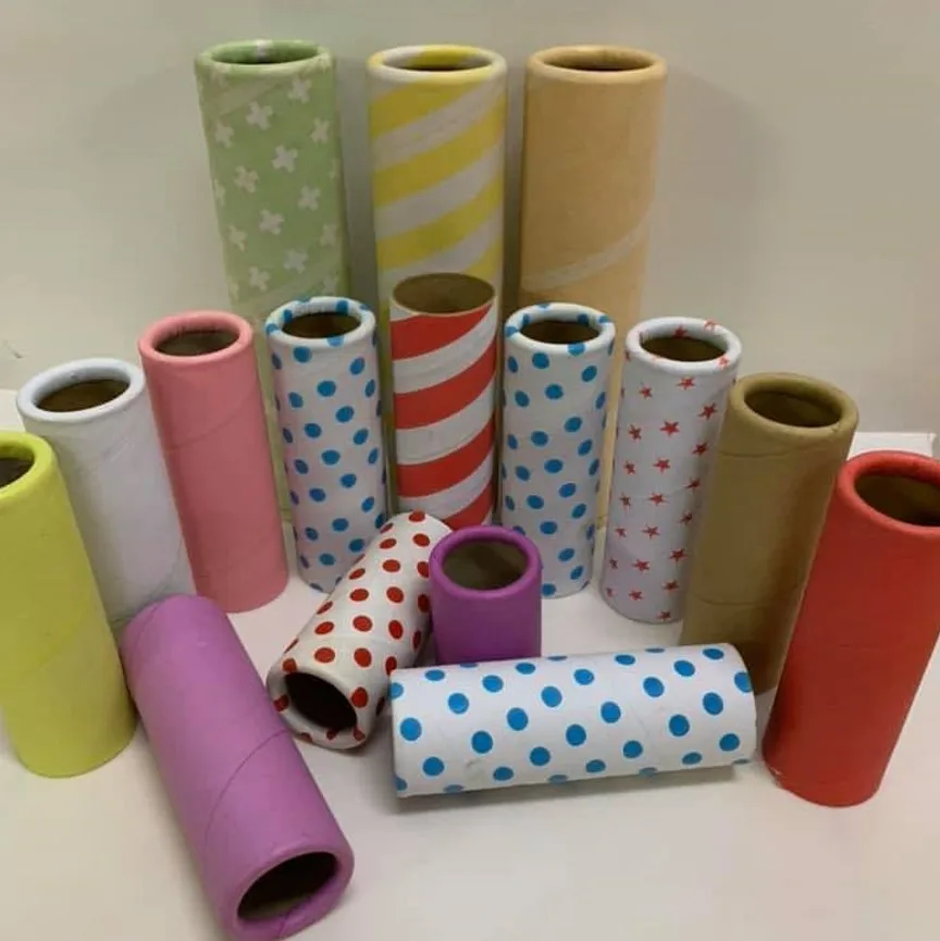 High performance textile tubes for yarns Colored Genuine Vegetable Parchment Paper .