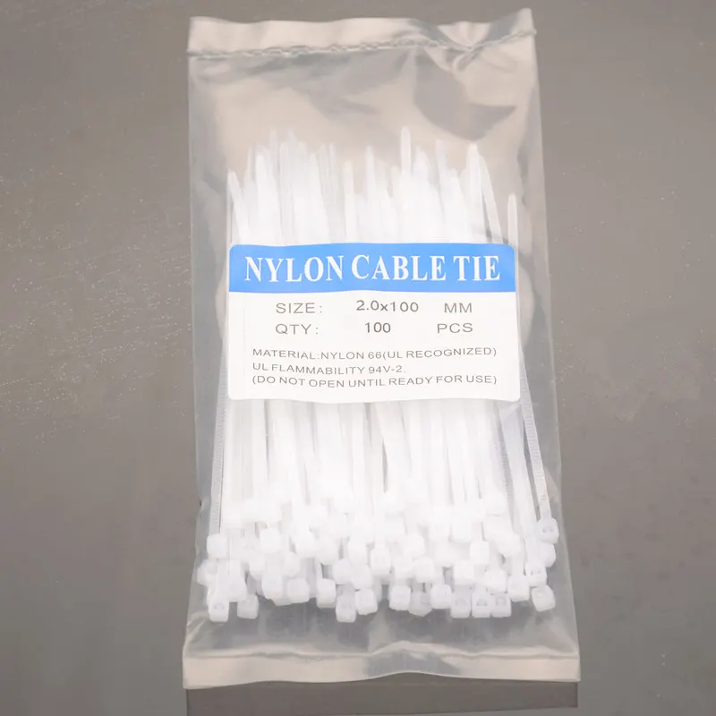 Supply Heavy duty 200mm 300mm 400mm  nylon cable ties PA6/66 material cable zip ties
