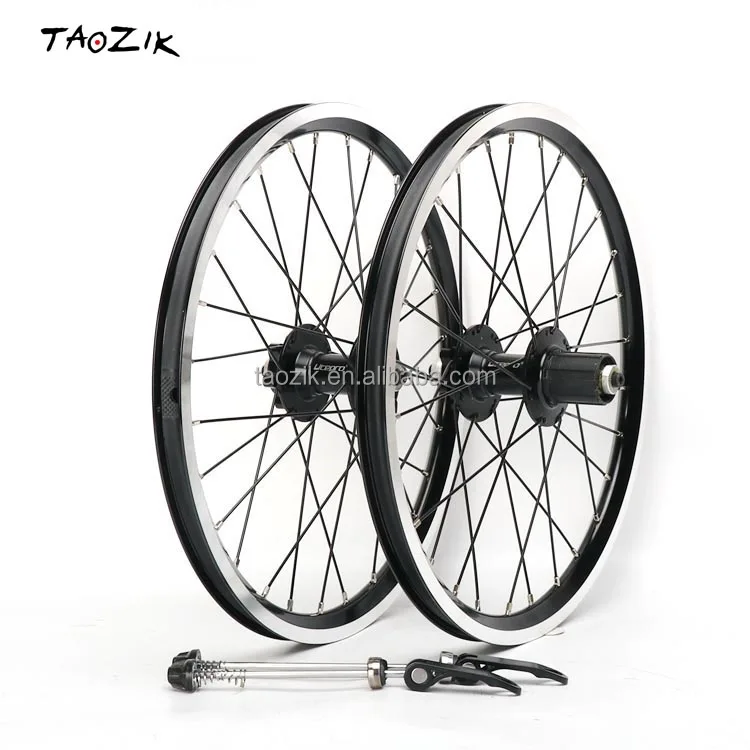 TAOZIK W16-K5-349 8 9 10 скорость Прямая поставка с фабрики рода sepeda без повреждения кутикулы оптовая продажа 16 дюймов 349 колеса велосипеда диски