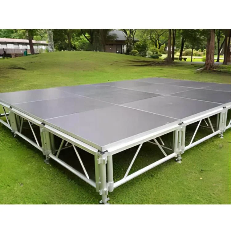 Decoration Aluminum Alloy 1.22m Removable Stage 18mm Platform