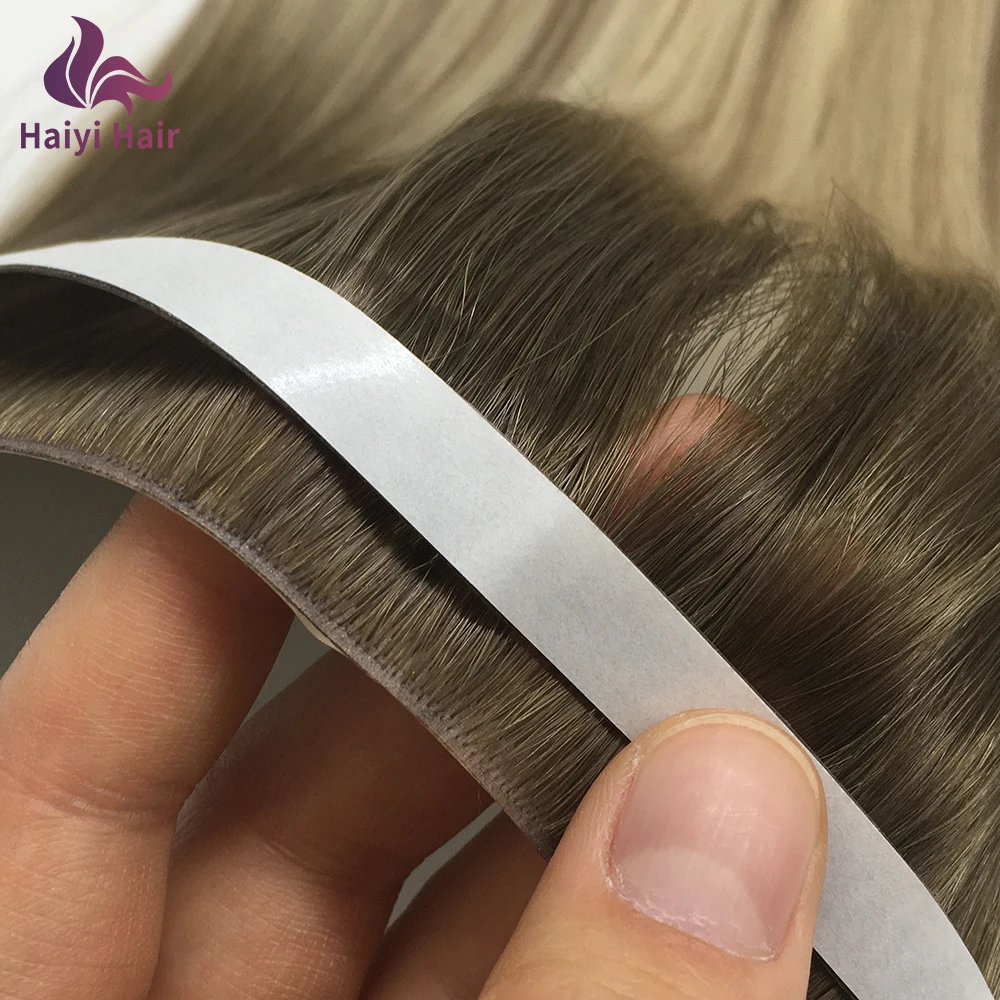Double Drawn Seamless Genius Invisible Tape Weft Hair Extension Long Tape Weft Hair Extension