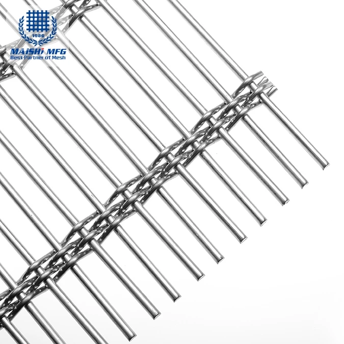 Изготовленная на заказ декоративная сетчатая занавеска из нержавеющей стали