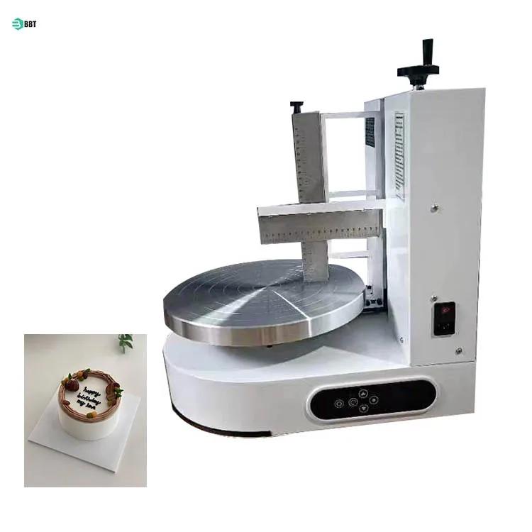 Baking Equipment Small Cake Machine Superior Quality Electric Cake Creamer Icing Machine Cake Coating Smearing Machine