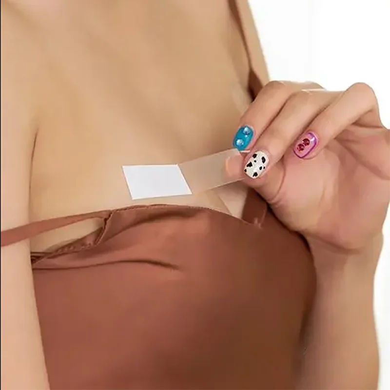 Waterproof  Heat Resistant Bulk Magic Safe Clear Pants Dressing Body Fashion  Strips Seamless Lingerie Tape For Garment Clothes