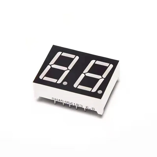 Hot Selling Single Large 0.28 Inch Single Color 7 Segment Led Display High Quality 2 Digit 7 Segment led display