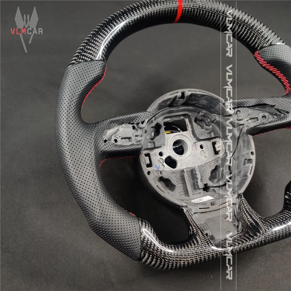 Private custom gloss carbon fiber steering wheel for audi a3/s3 /Available for all car models