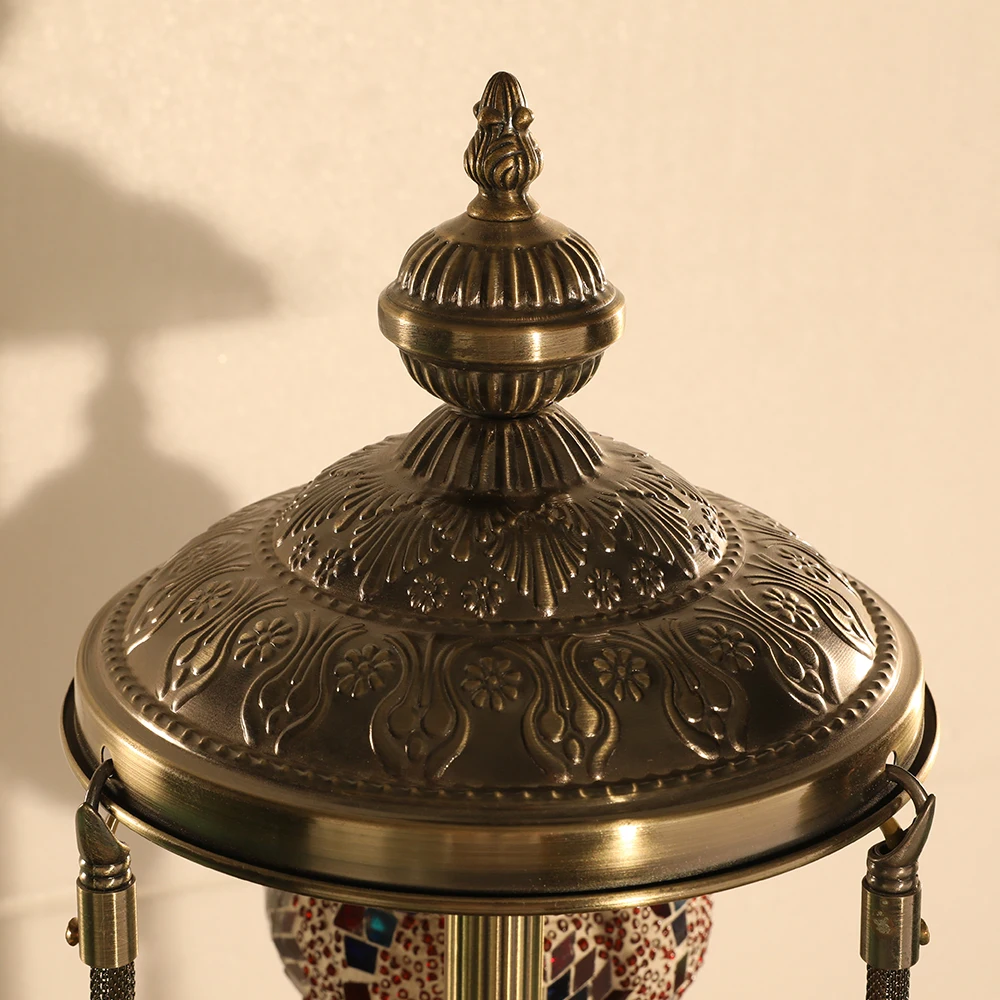 Evershining Lighting Brand Mosaic Spiral 3 set Turkish fancy lamps, Yiwu Factory Directly Wholesale Brass Floor Lamp YMA41603