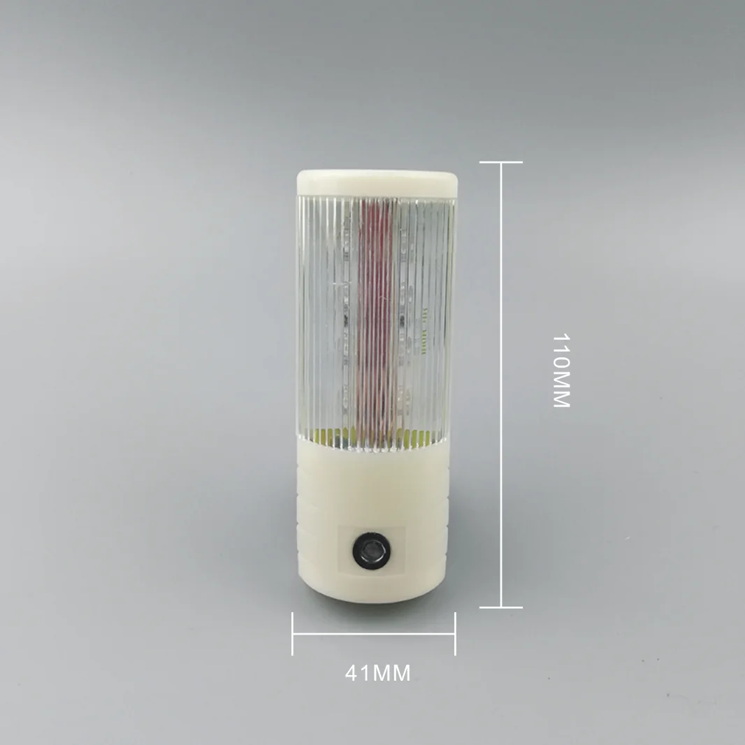 A106 LED Night Light  Sensor Lamp For Home Bedroom EU UK Flat plug  ABS material lamp for hallway